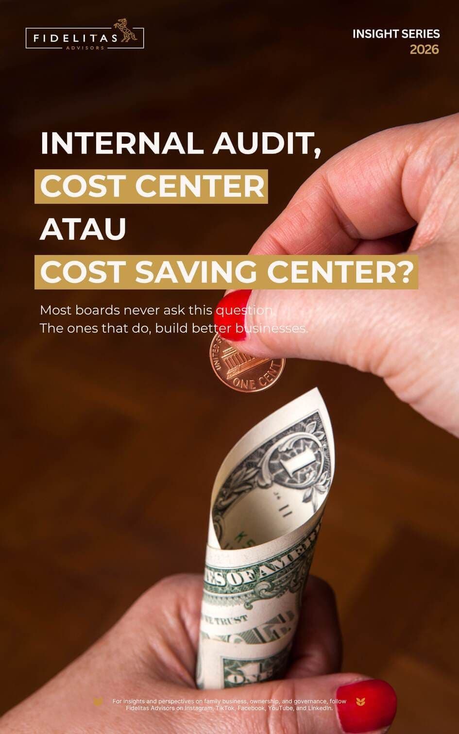 Internal Audit, Cost Center atau Cost Saving Center? thumbnail